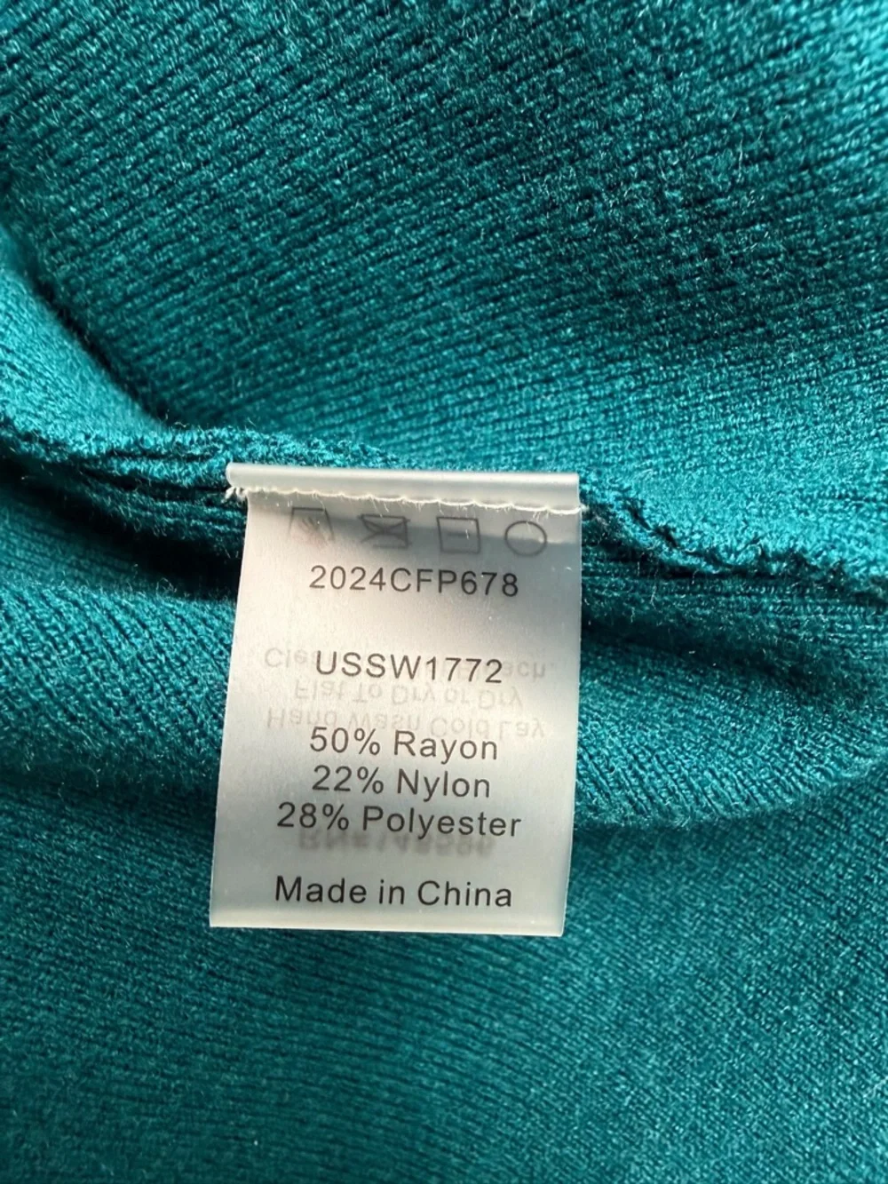 Universal Standard High Neck Sleeveless Dress Size Universal XL US 4X Teal Green - Picture 4 of 7